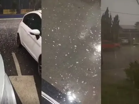 chuva de granizo surpreende moradores de cidade do sudoeste da Bahia