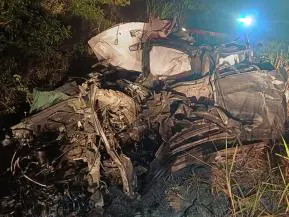Quatro pessoas morrem em grave acidente na BR-418, em Nova Viçosa