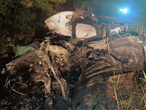 Quatro pessoas morrem em grave acidente na BR-418, em Nova Viçosa